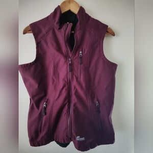 Berne Women's Eiger Vest Size Small Zip Pockets Lined Outdoors